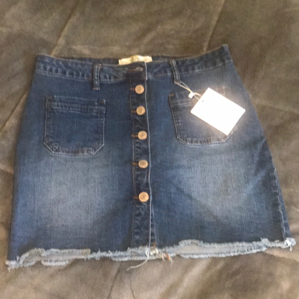 Denim  skirt